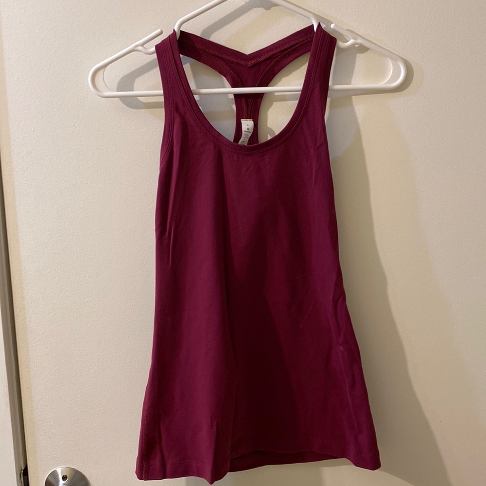 Lululemon racerback tank sz 6